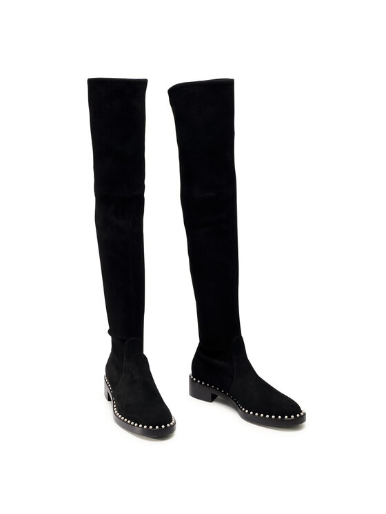 Stuart Weitzman Stivali sopra il ginocchio Lowland Pearl S4012 Nero •  Modivo.it