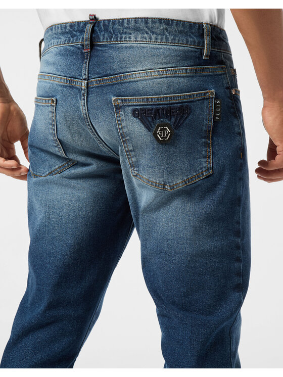 PHILIPP PLEIN PHILIPP PLEIN Jeansy 25899 Niebieski Skinny Fit