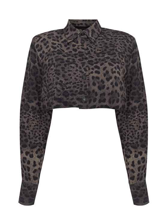 Magda Matyja Magda Matyja Koszula CHIARA SHIRT Brązowy Straight Fit