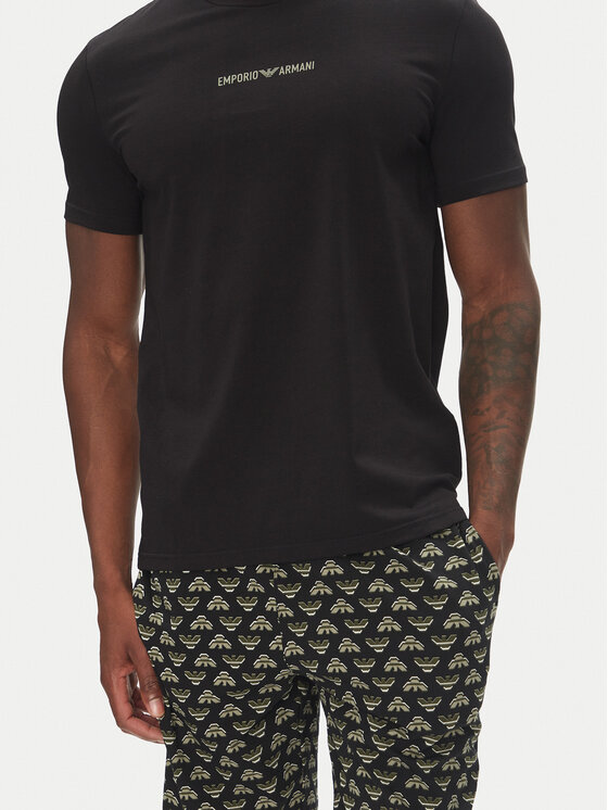 Emporio Armani Underwear Emporio Armani Underwear Πιτζάμα EM000400 AF10793 FC063 Μαύρο Regular Fit