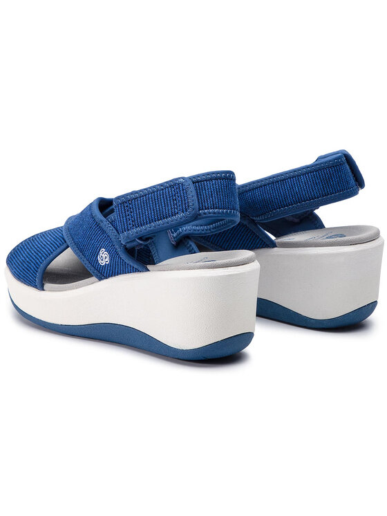 Clarks Clarks Сандали Step Cali Cove 261407344 Син