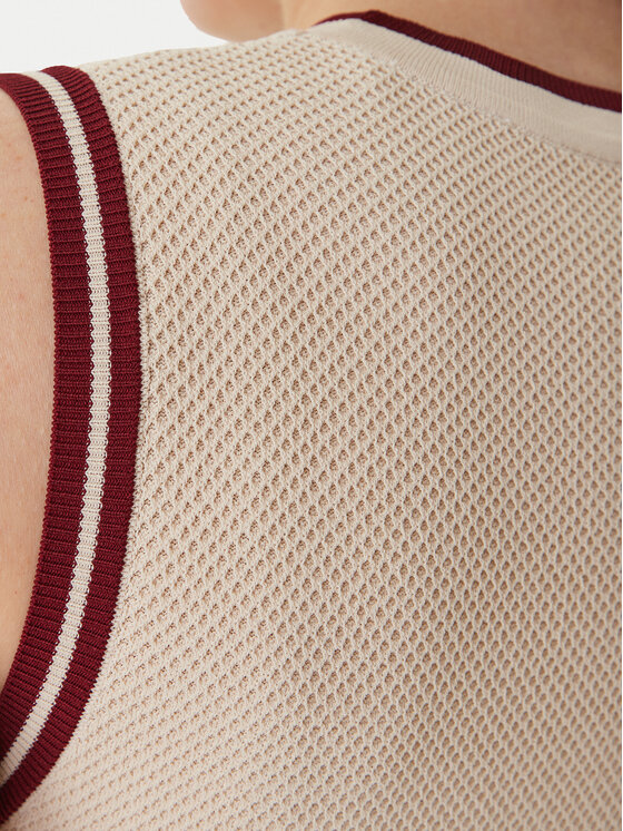 Guess Guess Pletena obleka V6GK04 Z0648 Bež Regular Fit