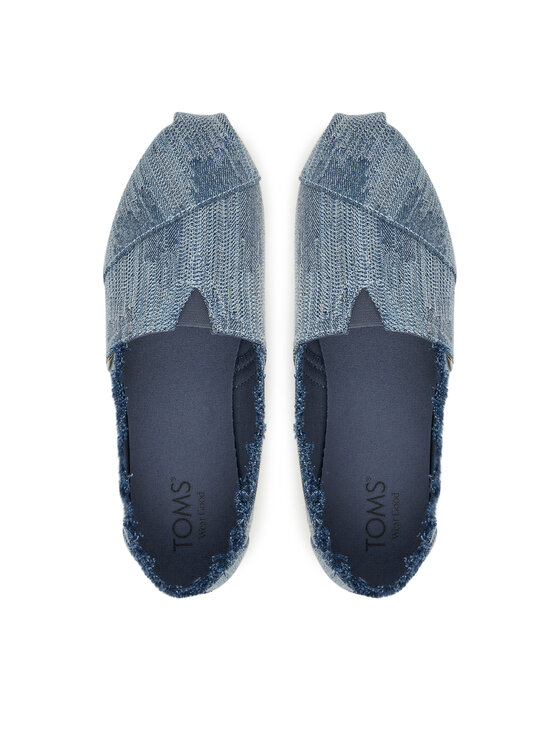 Toms Toms Туфлі Alpargata 10021887 Голубий