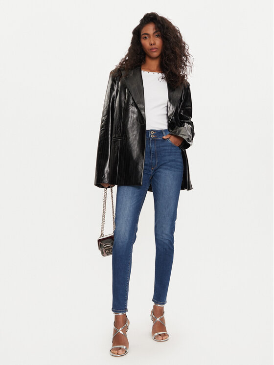 Fracomina Fracomina Teksad FP24WV7010D46093 Sinine Skinny Fit