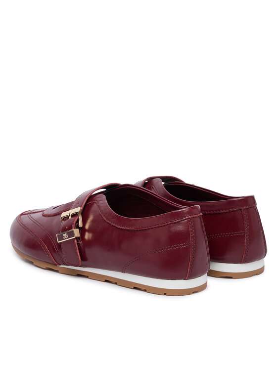Tommy Hilfiger Tommy Hilfiger Балеринки Bella Ballet Mary Jane FW0FW09416 Бордо