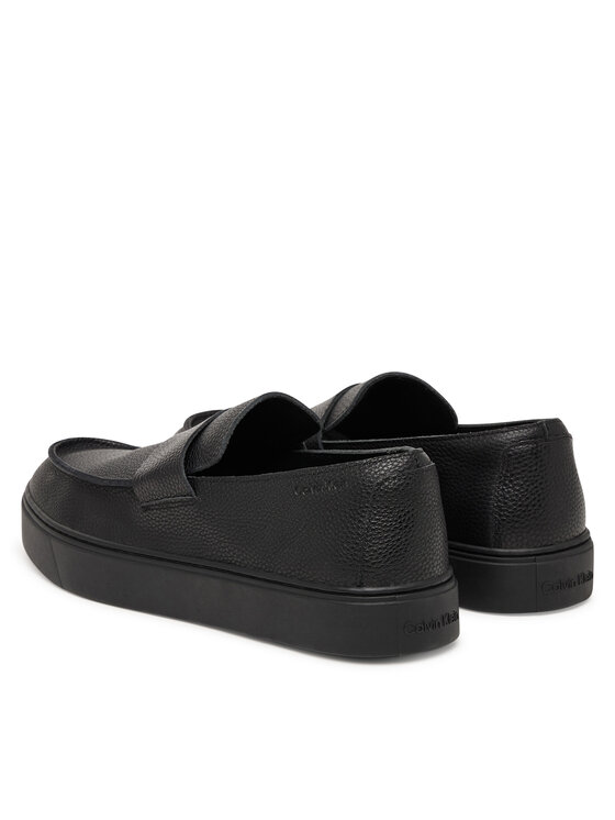 Calvin Klein Calvin Klein Loafers Hybrid Clean Loafer Band Tum Lth HM0HM02184 Μαύρο