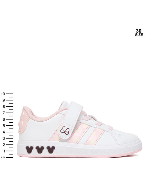 adidas adidas Sneakers Grand Court Minnie El K JR8134 Alb