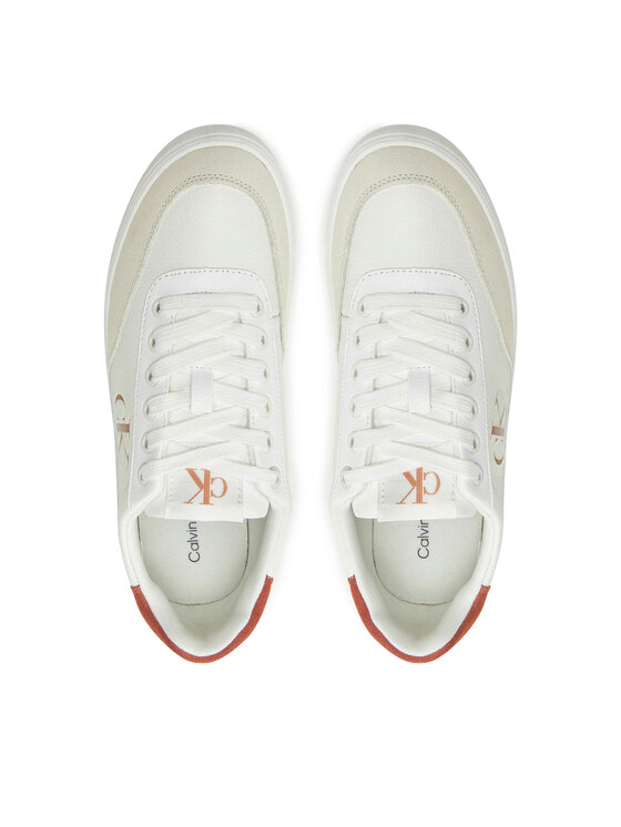 Calvin Klein Jeans Calvin Klein Jeans Superge Classic Cupsole Laceup Low Lth YW0YW01668 Bela