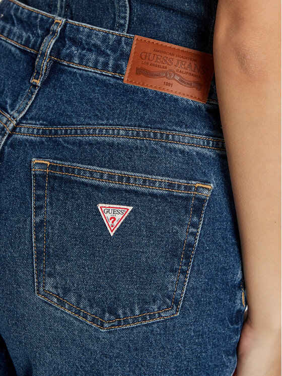 Guess Jeans Guess Jeans Džinsai W5RA0D D5M44 Tamsiai mėlyna Regular Fit