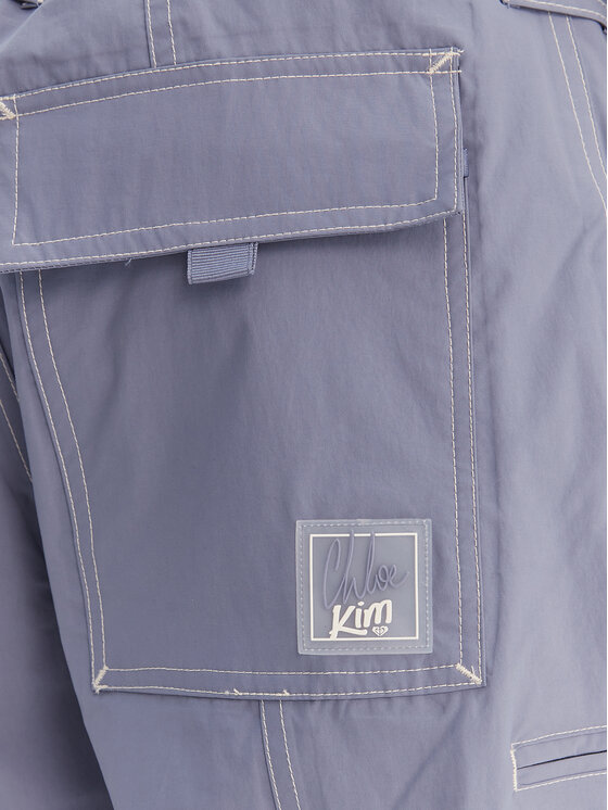 Roxy Roxy Snieglenčių kelnės Chloe Kim ERJTP03262 Mėlyna Relaxed Fit