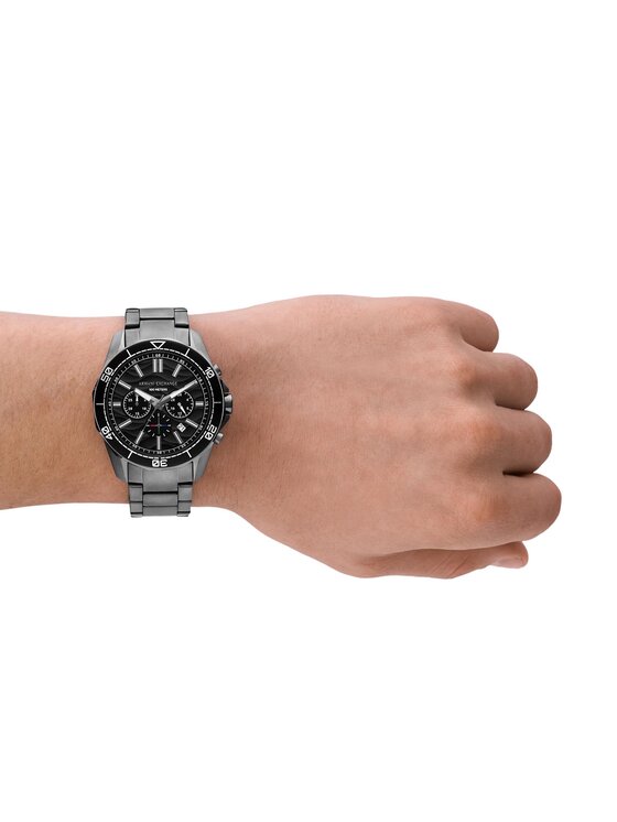 Armani Exchange Armani Exchange Pulkstenis Spencer AX1959 Pelēks