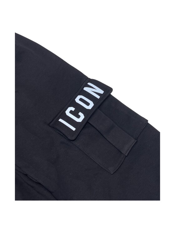 Icon Icon Pantaloni da tuta igsp00539 Nero Regular Fit