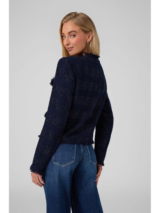 Guess Guess Bunda pro přechodné období 184246 Modrá Classic Fit
