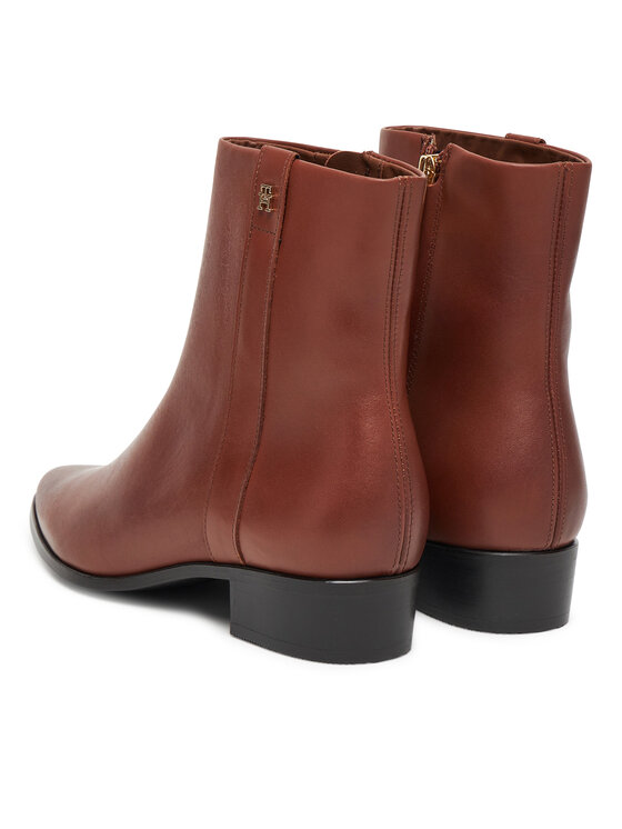 Tommy Hilfiger Tommy Hilfiger Ботильйони FW0FW08980 Коричневий