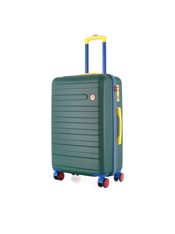 Semi Line Semi Line Μεσαία Βαλίτσα T5846-2 Πράσινο