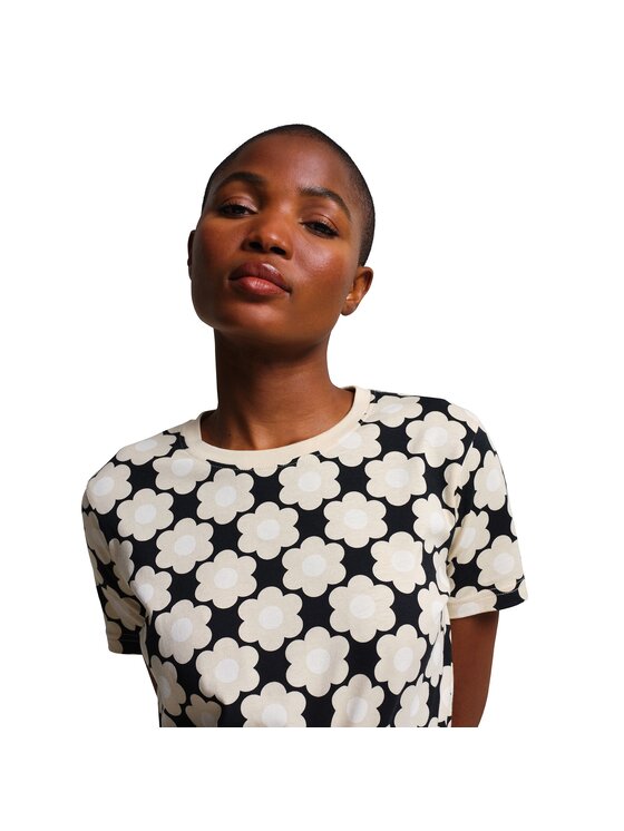 Regatta Regatta T-Shirt Orla Kiely Czarny Over Fit
