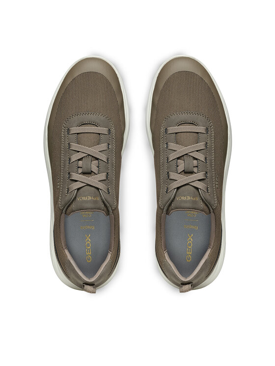 Geox Geox Sneakersy U Spherica U46BYA 014EK C1018 Brązowy