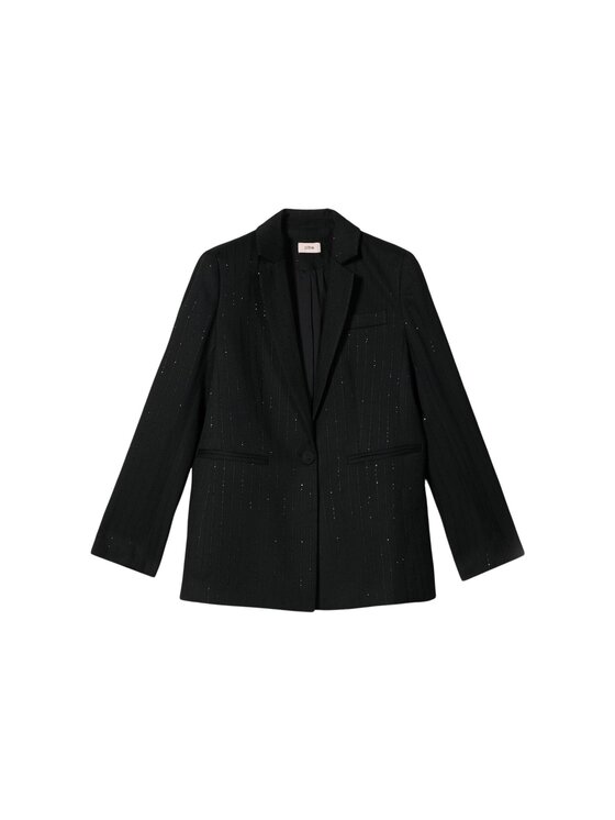 Oltre Oltre Giacca outdoor Q012R004634N033 Nero Regular Fit