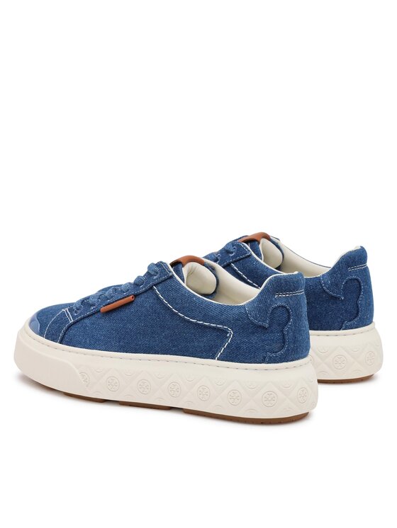 Tory Burch Снікерcи Ladybug Sneaker 150228 Голубий | Modivo.ua