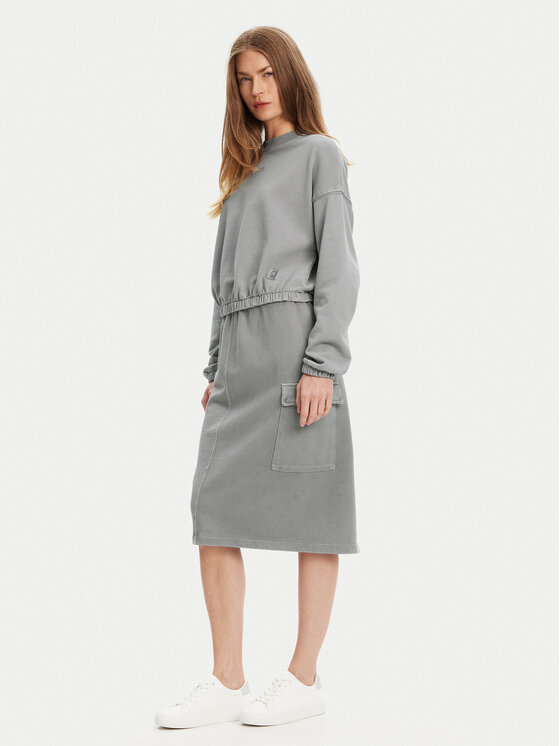 United Colors Of Benetton United Colors Of Benetton Суитшърт 39BLD109O Сив Regular Fit
