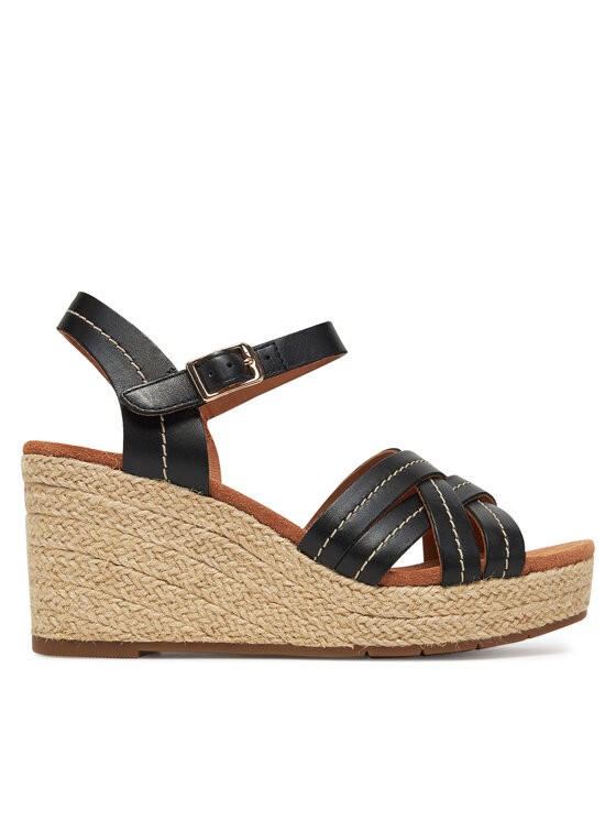Clarks Clarks Espadrile Sabina Strap 26181462 Negru