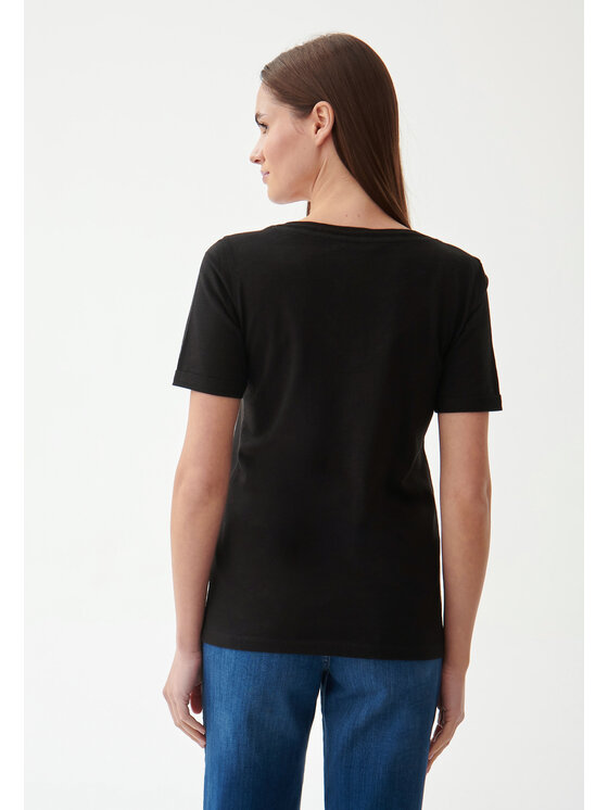 TATUUM TATUUM Bluzka MIMI Czarny Loose Fit