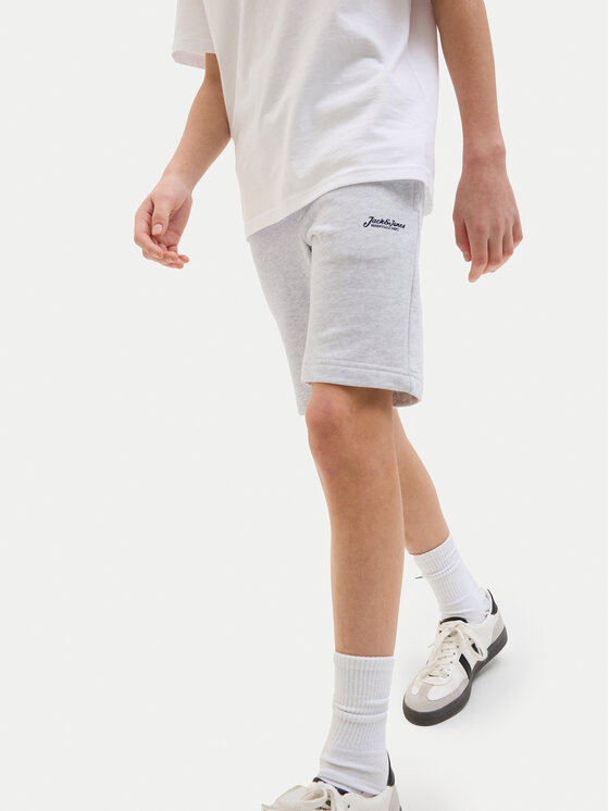 Jack&Jones Junior Jack&Jones Junior Αθλητικό σορτς Gordon 12270663 Γκρι Slim Fit