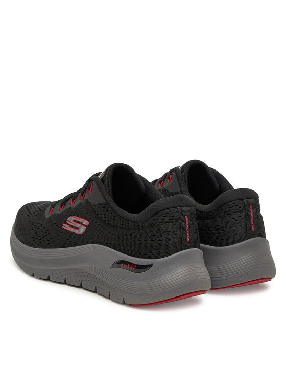 Skechers Skechers Сникърси Arch Fit 2.0- 232700/BKRD Черен