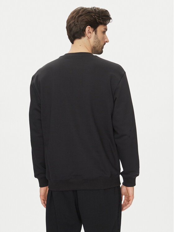 adidas adidas Mikina Premium Essentials JC9574 Černá Loose Fit