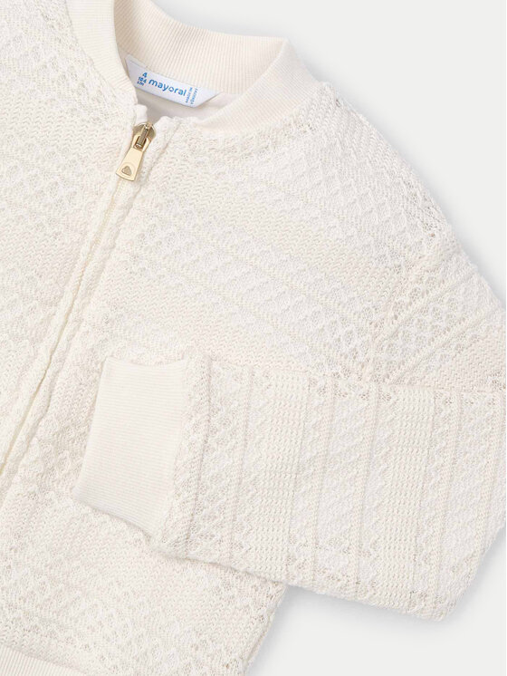 Mayoral Mayoral Bluza 3409 Beżowy Regular Fit