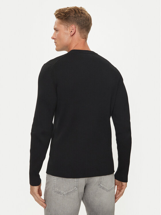 Calvin Klein Jeans Calvin Klein Jeans Megztinis J30J326265 Juoda Slim Fit