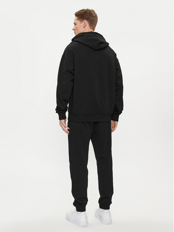 HUGO Hugo Melegítő Nalonso 50522369 Fekete Relaxed Fit