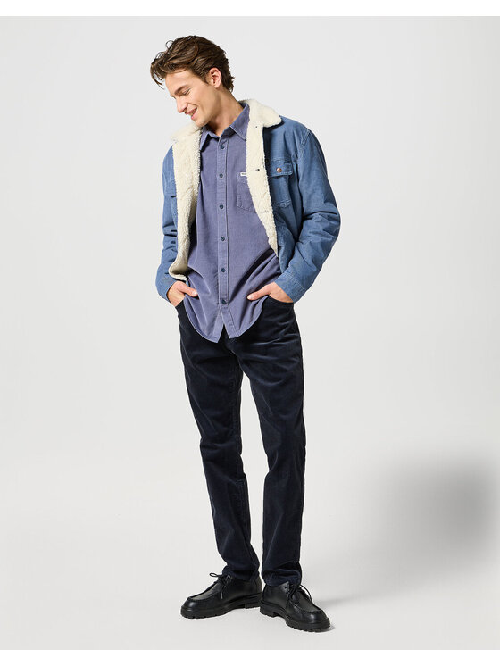 Wrangler Wrangler Camicia 112357218 Blu Regular Fit