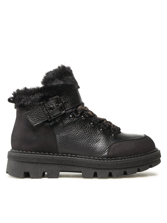 PINKO Pinko Bakancs Ortica Tronchetto AI 22-23 BLKS1 1H2131 A07H Fekete