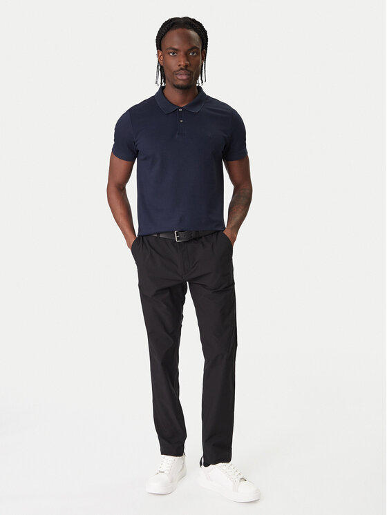 Calvin Klein Calvin Klein Polokošeľa LV04LC254G Tmavomodrá Slim Fit