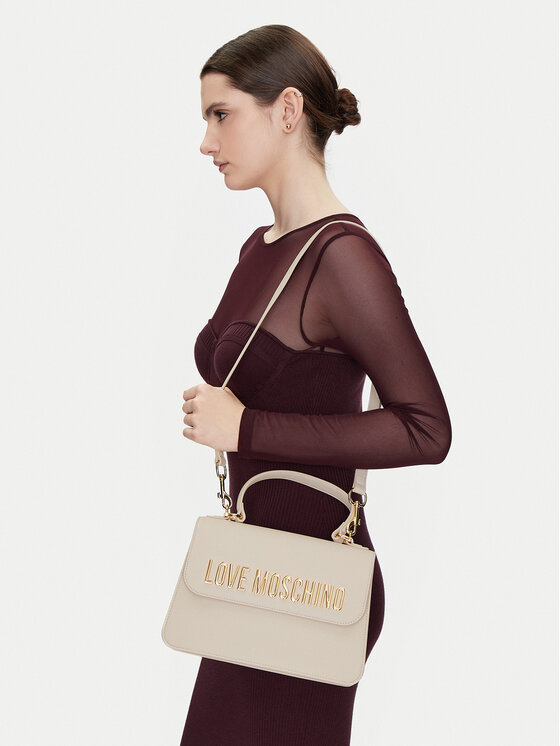 LOVE MOSCHINO Geantă JC4032PP1MKD0110 Crem | Modivo.ro