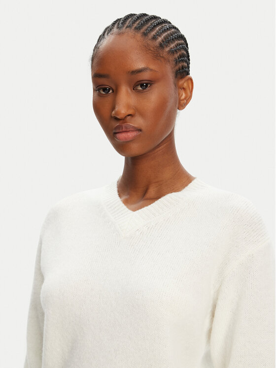 HUGO HUGO Pullover Solanu 50545092 Écru Regular Fit