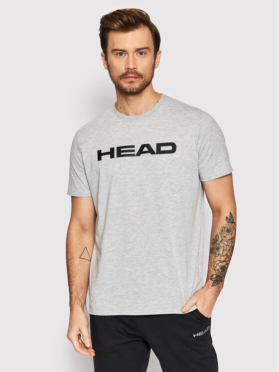 Head Тишърт Club Ivan 811400 Сив Regular Fit