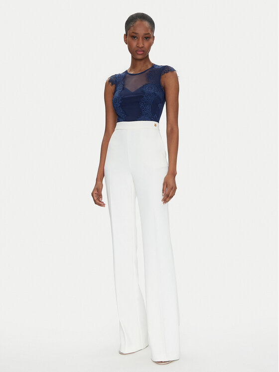 Rinascimento Rinascimento Glaustinukė CFC0122575003 Tamsiai mėlyna Slim Fit