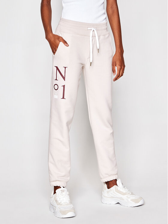 PLNY LALA PLNY LALA Παντελόνι φόρμας No.1 PL-SP-MS-00024 Μπεζ Mister Fit