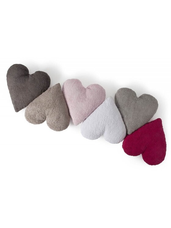 Lorena Canals Lorena Canals Poduszka dekoracyjna Poduszka serce Heart Pink Różowy