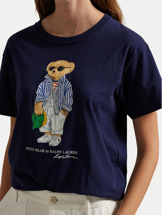 Polo Ralph Lauren Polo Ralph Lauren T-shirt 211959112001 Blu scuro Straight Fit