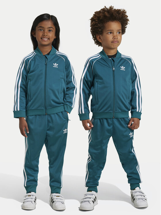 Tuta adidas bambino verde store