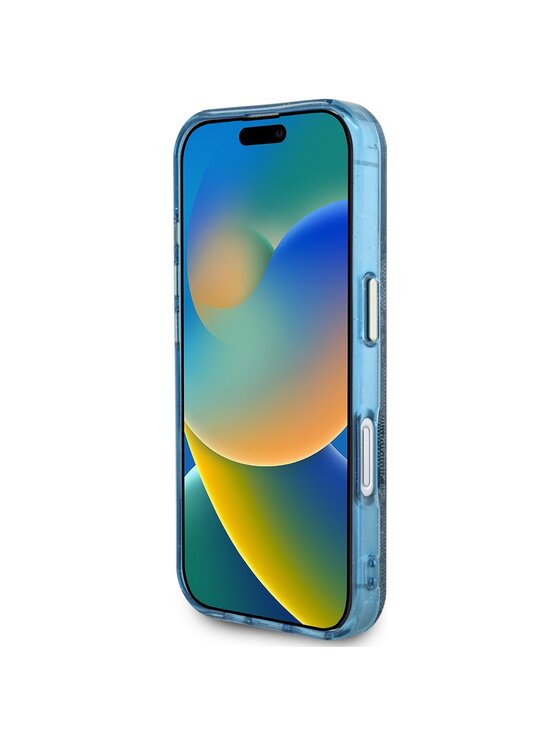 Guess Guess Etui na telefon Apple iPhone 16 Niebieski