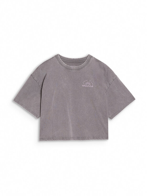 4F 4F T-Shirt SWELLS OF THE OCEAN Szary Oversize
