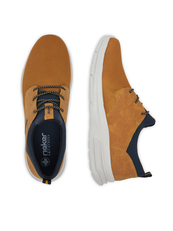 Rieker Rieker Sneakersy B7371-68 Miedziany