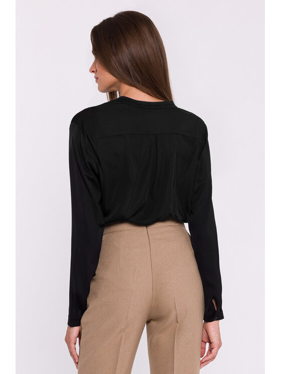 Stylove Stylove Bluzka S375 Czarny Ladies Fit
