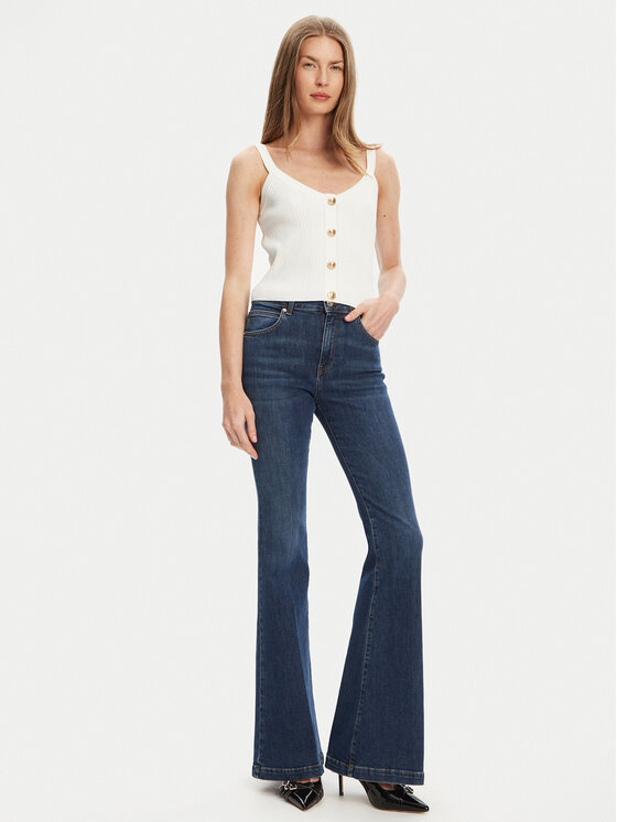 Guess Guess Top W5YR10 Z0130 Bela Regular Fit