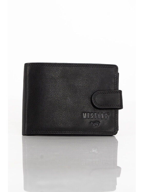 Portfel męski Mustang, Czarny, DENIMO WALLET