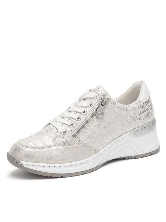 Rieker Rieker Scarpe basse N4316-90 Argento